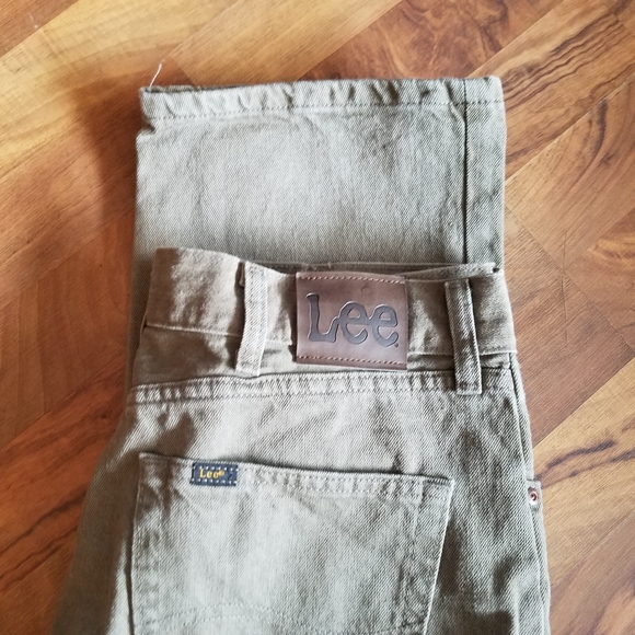Lee Relaxed Fit Mens Jeans Color Light Brown 34x34 - Picture 2 of 9